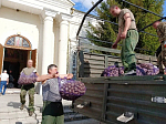 Помощь от сердца к сердцу: прихожане Острогожского благочиния отправили гуманитарный груз защитникам Родины