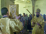В праздник Крещения Руси Правящий Архиерей совершил Литургию в храме Покрова Пресвятой Богородицы села Ливенка Павловского благочиния