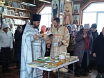 В храме Архистратига Божия Михаила села Воробьевка совершено торжественное богослужение
