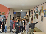 Юные богучарцы посетили выставку «Покров Пречистой над землей Воронежской»