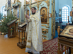 В Неделю по Рождестве Христовом Правящий Архиерей совершил Божественную литургию в храме иконы Божией Матери «Казанская» пгт. Каменка