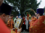 Епископ Россошанский и Острогожский Дионисий возглавил Божественную литургию в храме Архистратига Божия Михаила города Острогожска