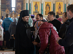 В Неделю Торжества Православия Преосвященнейший епископ Дионисий совершил Литургию в Ильинском кафедральном соборе