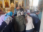 В храме Успения Пресвятой Богородицы города Калача состоялся молебен о здравии воинов‑участников специальной военной операции