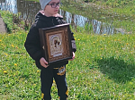 Братский молебен в поселке Каменка
