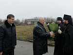 В среду четвертой седмицы Великого поста Преосвященнейший епископ Дионисий совершил Литургию Преждеосвященных Даров в храме Богоявления Господня села Сухой Донец