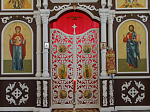 Преосвященнейший епископ Дионисий совершил Божественную литургию в Георгиевском храме села Манино Калачеевского района