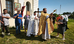 Престольный праздник в селе Колбино