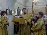 В Неделю 3-ю по Пятидесятнице Правящий Архиерей совершил Божественную литургию в Спасском Костомаровском женском монастыре