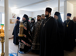 В пятницу 3-й седмицы Великого поста епископ Дионисий совершил Литургию Преждеосвященных Даров в Троицком храме с. Елизаветовка