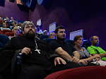 Епископ Дионисий посетил премьерный показ документального фильма «Мумия», созданного телеканалом «Спас»