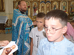 Молебны на начало учебного года в Богучарском благочинии