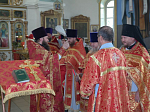В храме Иоанна Воина города Богучара совершено торжественное соборное богослужение