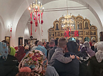 Торжественное Пасхальное богослужение в храме свт. Николая села Урыв-Покровка