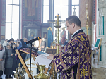 В Неделю Торжества Православия Правящий Архиерей совершил Божественную литургию в Свято-Ильинском кафедральном соборе города Россошь