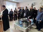 В психоневрологическом интернате поселка Пригородный Калачеевского района совершено Великое освящение воды