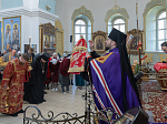 Епископ Дионисий совершил Божественную литургию в храме святого мученика Иоанна Воина г. Богучар