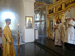 В праздник Преображения Господня в Свято-Тихоновском соборном храме было совершено торжественное богослужение