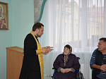 В пансионате «Кантемировский» совершили Таинство Причащения