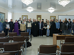 Преосвященнейший Дионисий, епископ Россошанский и Острогожский, приветствовал участников смотра-конкурса «В звонах славим Господа»
