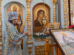 Епископ Дионисий 21 июля, в день празднования Казанской иконы Божией Матери, совершил Божественную литургию в Казанском храме пгт Каменка, центре Каменского благочиния