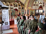 Взаимодействие Церкви и казачьего образования: кадеты приняли участие в богослужении и занятии воскресной школы в Острогожске»