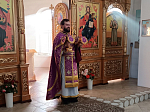 В храмах сельских приходов благочиния отпраздновали Воздвижение Креста Господня