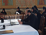 Монашествующие Россошанской епархии приняли участие в в онлайн-конференции регионального этапа Митрофановских чтений