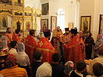 В острогожском Свято-Тихоновском соборном храме духовенство благочиния совершило соборное богослужение