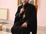 Правящий Архиерей встретился с родителями и воспитанниками воскресной школы «Добро» при Свято-Ильинском кафедральном соборе города Россоши