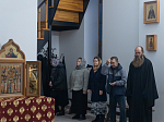 Архипастырь совершил воскресное богослужение в Воскресенском соборном храме Белогорского мужского монастыря
