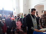 Иерей Дионисий Киреев посетил село Бычок
