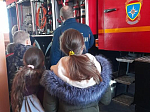 Воспитанники Воскресной школы Казанского храма г. Павловск побывали на экскурсии в Пожарно-спасательной части №48