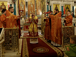 В праздник Светлого Христова Воскресения глава Россошанской епархии возглавил торжественное богослужение в Свято-Ильинском кафедральном соборе г. Россоши