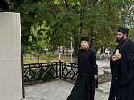 В селе Белогорье состоялось открытие и освящение отреставрированного парка Победы