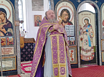Кадеты помолились на литургии