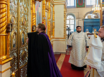 Преосвященнейший епископ Дионисий возглавил торжества престольного праздника Вознесенского храма города Калач