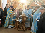 В Преображенском храме города Острогожска совершено соборное богослужение духовенства благочиния