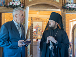 Правящий Архиерей совершил Великое освящение храма в честь Воздвижения Честнаго и Животворящего Креста Господня с. Фоменково Петропавловского района
