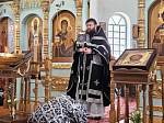 В Казанском храме поселка Каменка совершена последняя в этом году Литургия Преждеосвященных Даров