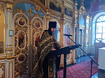 Иерей Алексий Курганский совершил утреню с чтением Великого канона преподобного Андрея Критского в Тихоновском соборном храме Острогожска