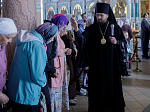 В Неделю 16-ю по Пятидесятнице епископ Дионисий возглавил воскресное богослужение в Свято-Ильинском кафедральном соборе города Россошь