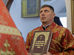Глава Россошанской епархии совершил Божественную литургию в храме сщмч. Петра, митрополита Крутицкого, на малой родине святого