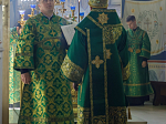 В праздник Входа Господня в Иерусалим глава Россошанской епархии совершил Литургию в Свято-Ильинском кафедральном соборе города Россоши