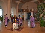 В Свято-Митрофановском храме торжественно встретили праздник Воздвижения