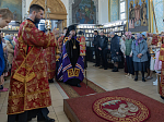 Епископ Дионисий совершил Божественную литургию в храме святого мученика Иоанна Воина г. Богучар