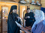 Правящий Архиерей совершил Великое освящение храма в честь Воздвижения Честнаго и Животворящего Креста Господня с. Фоменково Петропавловского района