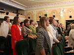 Благочинный Острогожского церковного округа иерей Алексий Курганский принял участие в торжественных мероприятиях, посвященных Дню учителя