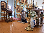 В Казанском храме поселка Каменка совершена последняя в этом году Литургия Преждеосвященных Даров