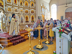 Молебен на начало учебного года в Свято-Митрофановском храме с. Верхний Мамон